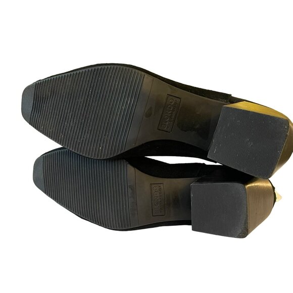 Blondo Waterproof Black Suede Ankle Boots Stasia Sz 10 NEW - Picture 6 of 7